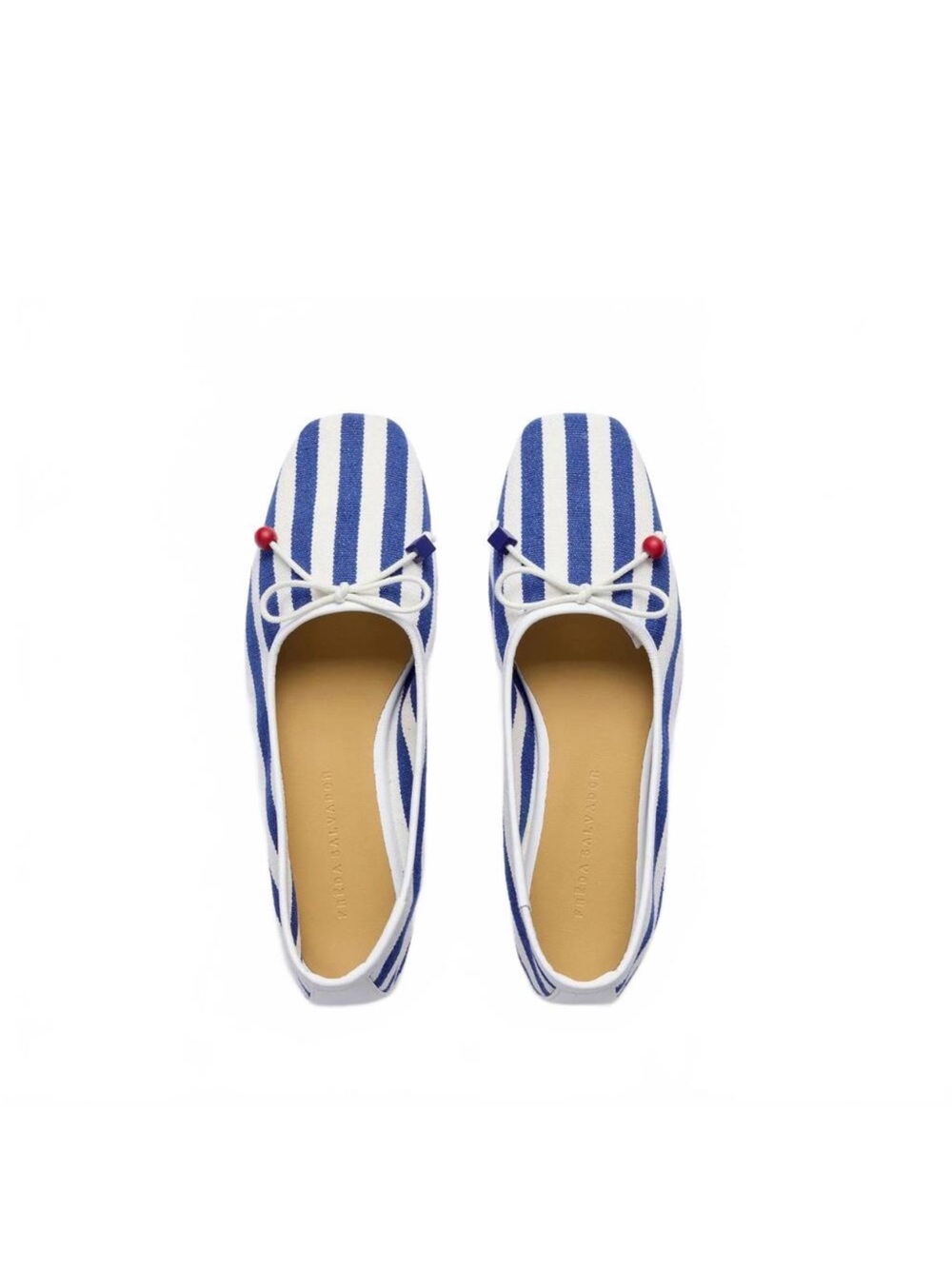 Freda Salvador Jada Flats blue stripe